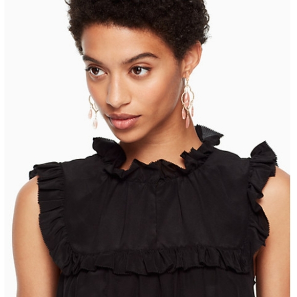 Kate Spade Lantern Gems Chandelier Earrings - Picture 3 of 4